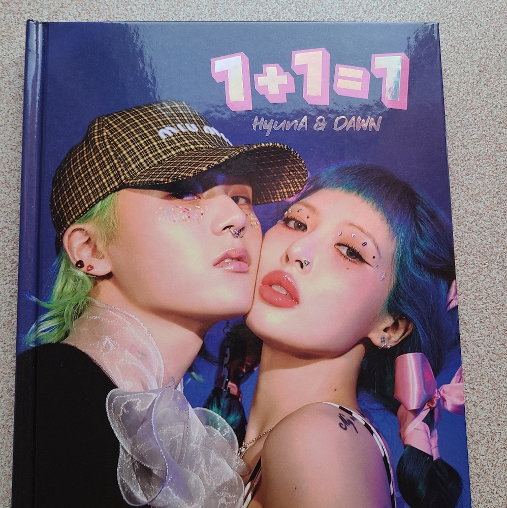 Hyuna & Dawn 1+1=1 Mini Album | No photocard included